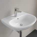 VILLEROY O.Novo íves mosdó 550x440, Glossy White Alpin