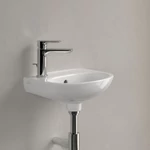 VILLEROY O.Novo íves kézmosó, balos 360x275, Glossy White Alpin