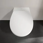 VILLEROY O.Novo perem nélküli fali WC, mély öblítésű, Soft-Close ülőkével, 540x360, Glossy White A.