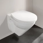 VILLEROY O.Novo perem nélküli fali WC, mély öblítésű, Soft-Close ülőkével, 540x360, Glossy White A.