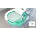 VILLEROY O.Novo perem nélküli fali WC, mély öblítésű, Soft-Close ülőkével, 500x360, Glossy White A.