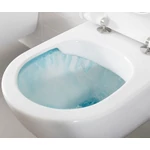 VILLEROY Subway 2.0 perem nélküli fali WC, mély öblítésű, Soft-Close ülőkével, 560x370, G. White Alp