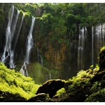 HB SPC/vinyl vízálló fali panel, Waterfalls at Sunrise (2605 x 2802 mm)