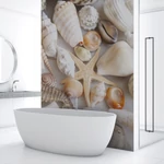 HB SPC/vinyl vízálló fali panel, Seashells and Starfish (2605 x 934 mm)