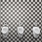 HB SPC/vinyl vízálló fali panel, Old Black and White Castle Tiles