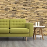 HB SPC/vinyl vízálló fali panel, Portuguese Wood Strips