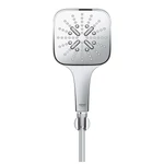 GROHE Rainshower SmartActive 130 Cube zuhanygarnitúra, 3 féle vízsugaras kézizuhannyal, Chrome