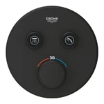 GROHE Grohtherm SmartControl termosztátos falsík alatti zuhanycsaptelep, Phantom Black