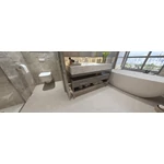 LUNART AURORA STONE Carrara Silver SPC padló