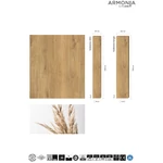 AGT ARMONIA Slim 8/32 4V Toskana laminált padló PRK306