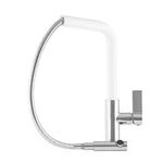 LUNART Mimi konyhai csaptelep, White Chrome
