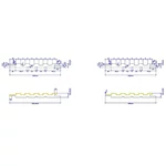 AGT LAMBRI Falpanel LB-3783 Matt Teak 248