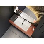LUNART Atty 700 mosdó, fényes RAL