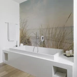 HDM SPC/vinyl vízálló fali panel, Sunny Day at the Beach (2605 x 1840 mm)