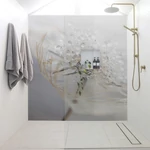 HDM SPC/vinyl vízálló fali panel, Delicate Dry Grass Branch (2605 x 920 mm)