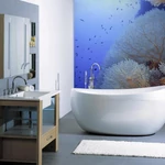 HDM SPC/vinyl vízálló fali panel, Red Sea Coral (2605 x 920 mm)