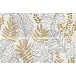LUNART A Casa Inserto Frozen Leaves Ivory A+B csempe Nat./Ret. 25x75