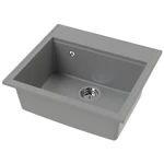 Oldalnézet Light Grey Cuki Lux mosogató