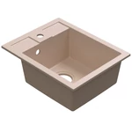 Oldalnézet Beige Lunart Tommy mosogató