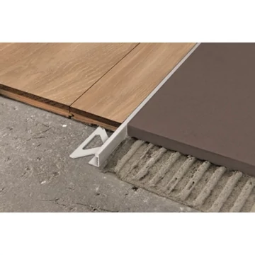 Eloxált alumínium L profil 2700x8mm, matt ezüst