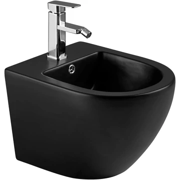 LUNART Polly kompakt fali bidé, Matt Black