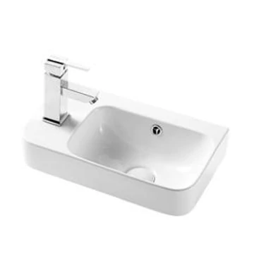 LUNART Modi 28 L mosdó, Glossy White