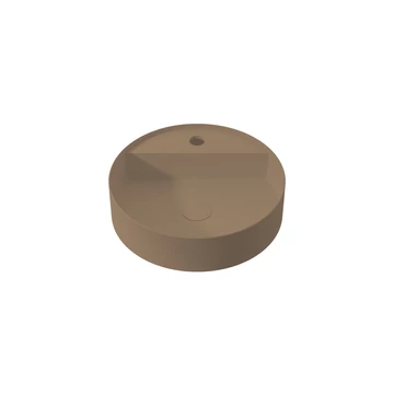 LUNART by ZENON Cotto solid mosdótál click-clack lefolyóval, Terracotta