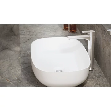 ZENON Duero Soft solid mosdótál click-clack lefolyóval, fehér