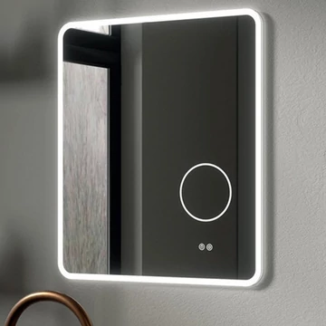 LUNART Noah 800 led tükör 4000K/5700K 30W, dupla szenzor, páramentesítő funkció, USB kimenet