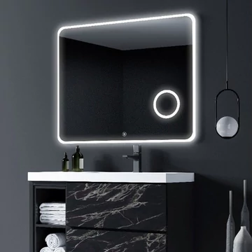 LUNART Noah 1000 led tükör 4000K/5700K 30W, dupla szenzor, páramentesítő funkció, USB kimenet
