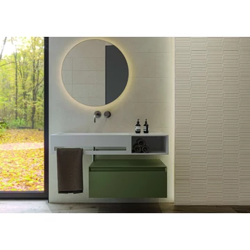 CIFRE Alure Dekor Oval Ivory Mate csempe 30x75