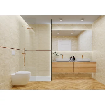 LUNART Travertine Cream csempe 30x60