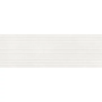 RAGNO Now Bianco Struttura Rigo 3D csempe 25x76 cm 1,14 m2/doboz