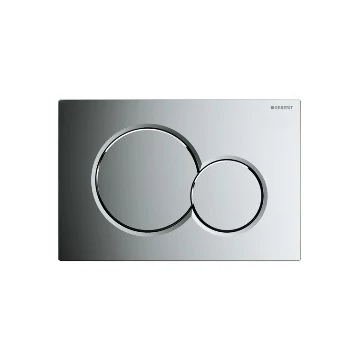 GEBERIT Sigma01 működtetőlap 2 mennyiséges öblítéshez, fényes króm