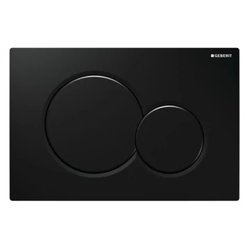 GEBERIT Sigma01 működtetőlap 2 mennyiséges öblítéshez, fekete