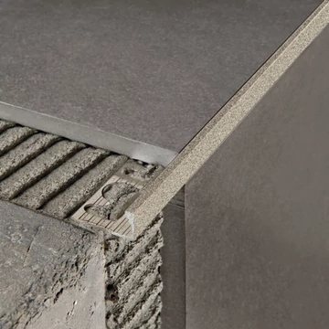 Progress Proterminal Stone Line alumínium L profil 2700x10mm, Grey