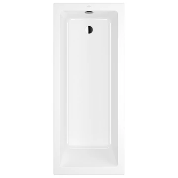 VILLEROY Targa Plus beépíthető egyenes kád, 1600x700, White Alpin