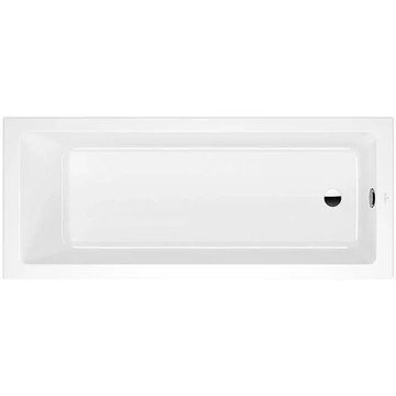 VILLEROY Targa Plus beépíthető egyenes kád, 1700x700, White Alpin