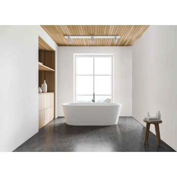 HB AQUA TILES XL SPC/vinyl vízálló fal- és padlóburkolat, Matt White ST