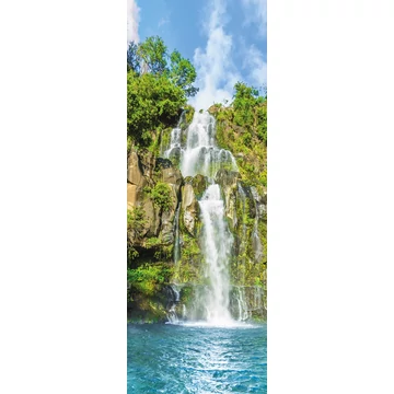 HB SPC/vinyl vízálló fali panel, Cormoran Waterfalls (2605 x 934 mm)