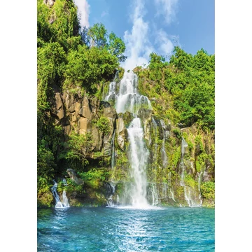 HB SPC/vinyl vízálló fali panel, Cormoran Waterfalls (2605 x 1868 mm)