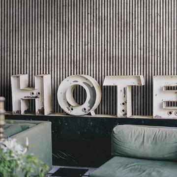 HB SPC/vinyl vízálló fali panel, Wavy Concrete