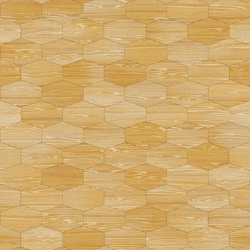 HB SPC/vinyl vízálló fali panel, Oak Wood Hexagon