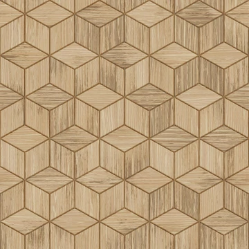HB SPC/vinyl vízálló fali panel, Oak Wood Cube
