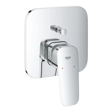 GROHE Cubeo egykaros falsík alatti zuhanycsaptelep, 2 funkciós, Chrome