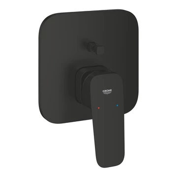 GROHE Cubeo egykaros falsík alatti zuhanycsaptelep, 2 funkciós, Matt Black
