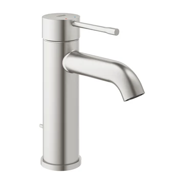GROHE Essence mosdócsaptelep leeresztővel S-es méret, Brushed Supersteel