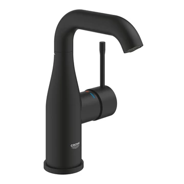 GROHE Essence mosdócsaptelep leeresztővel M-es méret, Phantom Black