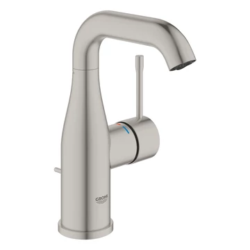 GROHE Essence mosdócsaptelep leeresztővel M-es méret, Supersteel