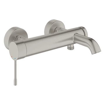 GROHE Essence egykaros kádcsaptelep, Supersteel